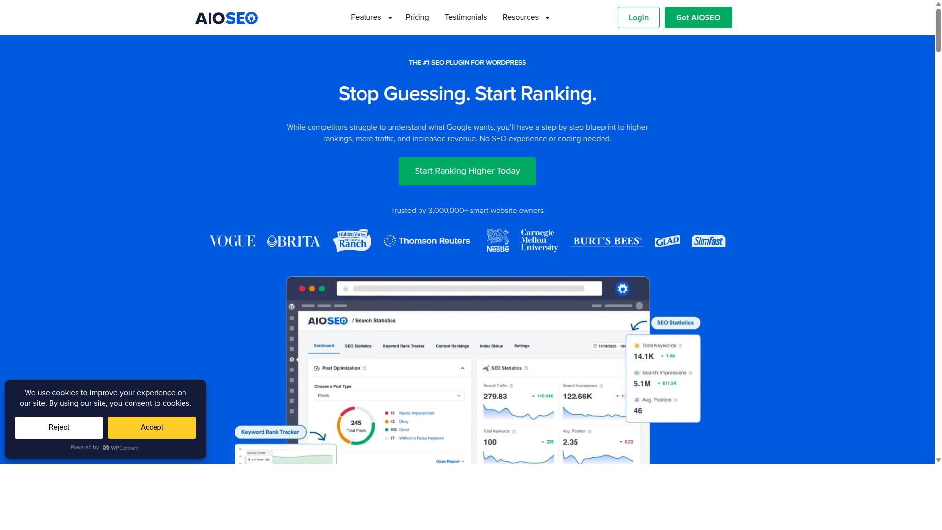AIOSEO Writing Assistant / SEOBoost website